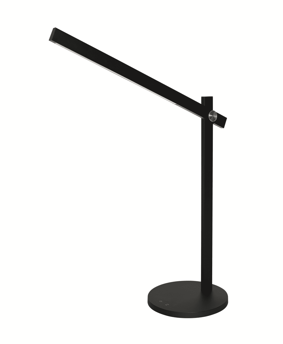 Panan 43cm Musta työpöytävalaisin valmistajalta Ledvance - B&aring;da ljusstyrkan och f&auml;rgtemperaturen g&aring;r att justera i tre steg med touchbrytaren p&aring; lampfoten.