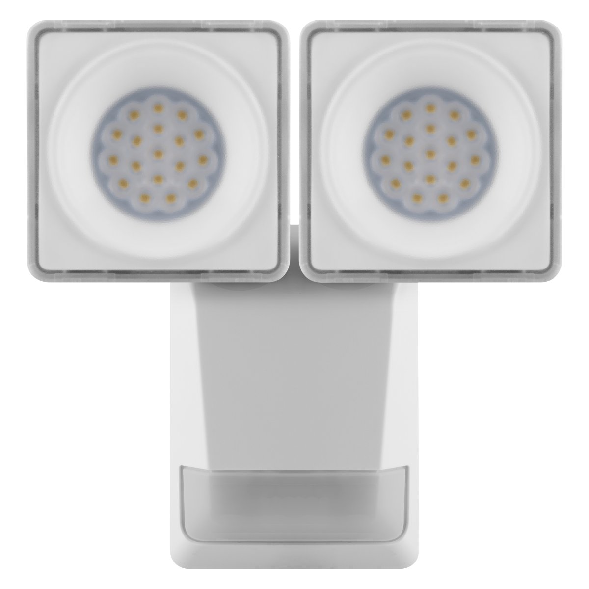 PRO Spot Sensor 16W Valkoinen ulkovalo valmistajalta Ledvance - Den inbyggda r&ouml;relse-&nbsp;och skymningssensorn g&ouml;r att lampan t&auml;nds automatiskt vid r&ouml;relse i m&ouml;rker, vilket ger b&aring;de s&auml;kerhet och energieffektivitet.