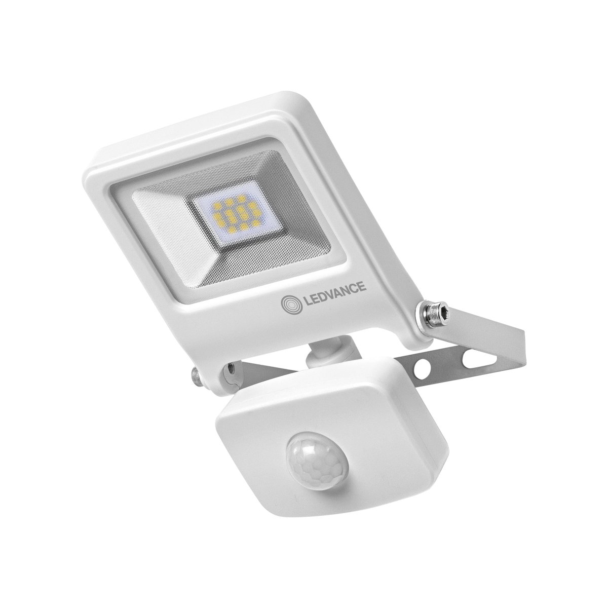 Flood Sensor 10W Valkoinen ulkovalo valmistajalta Osram - Flood Sensor 10W &auml;r en kraftfull och energieffektiv str&aring;lkastare med IP44-klassning, vilket g&ouml;r den idealisk f&ouml;r utomhusbruk.