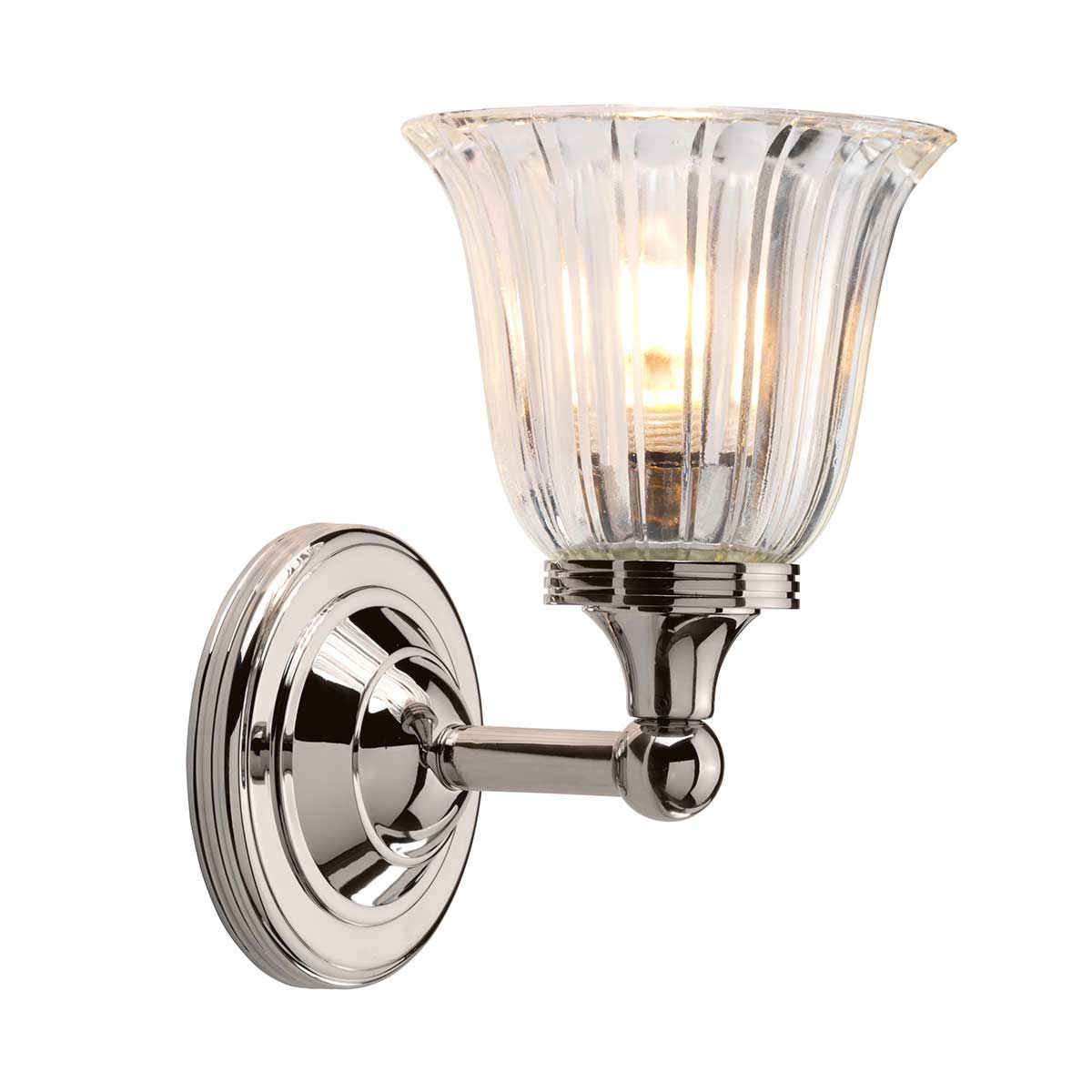Austen Ø14 Kiillotettu nikkeli kylpyhuoneen valaisin valmistajalta Elstead Lighting - Austen-seinävalaisin on klassisesti suunniteltu ja valmistettu korkealaatuisista materiaaleista, mikä takaa pitkän käyttöiän.