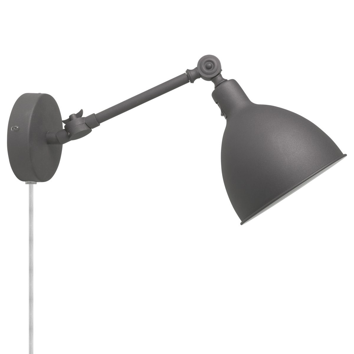 Bazar mini 50cm Harmaa seinävalaisin valmistajalta By Rydéns - Valaisin on saatavana mustana, harmaana ja valkoisena ja vaatii valonl&auml;hteen, jossa on E27-kanta.