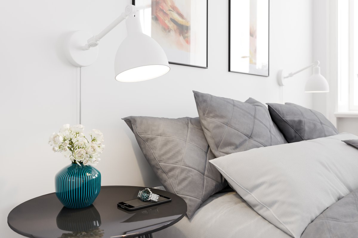 Bazar mini 50cm Hiekkainen valkoinen seinävalaisin valmistajalta By Rydéns - Valaisin on saatavana mustana, harmaana ja valkoisena ja vaatii valonlähteen, jossa on E27-kanta.