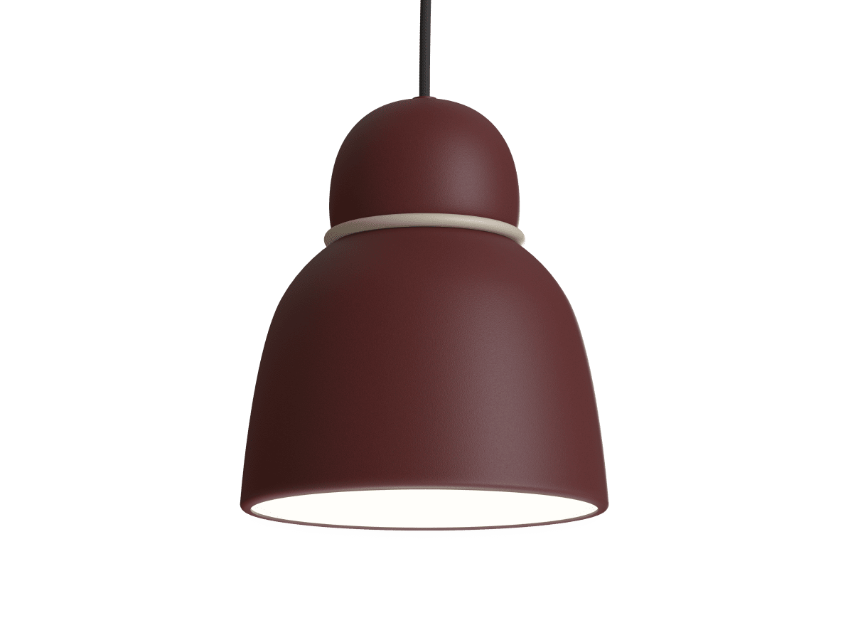 Bird Ø17 Tummanpunainen/messinki kattovalaisin valmistajalta Belid - 