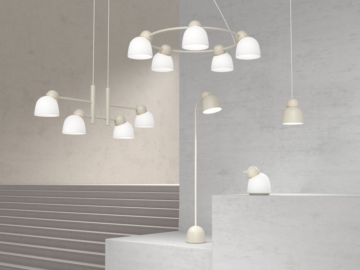 Bird Ø17 Hiekka/messinki kattovalaisin valmistajalta Belid - 