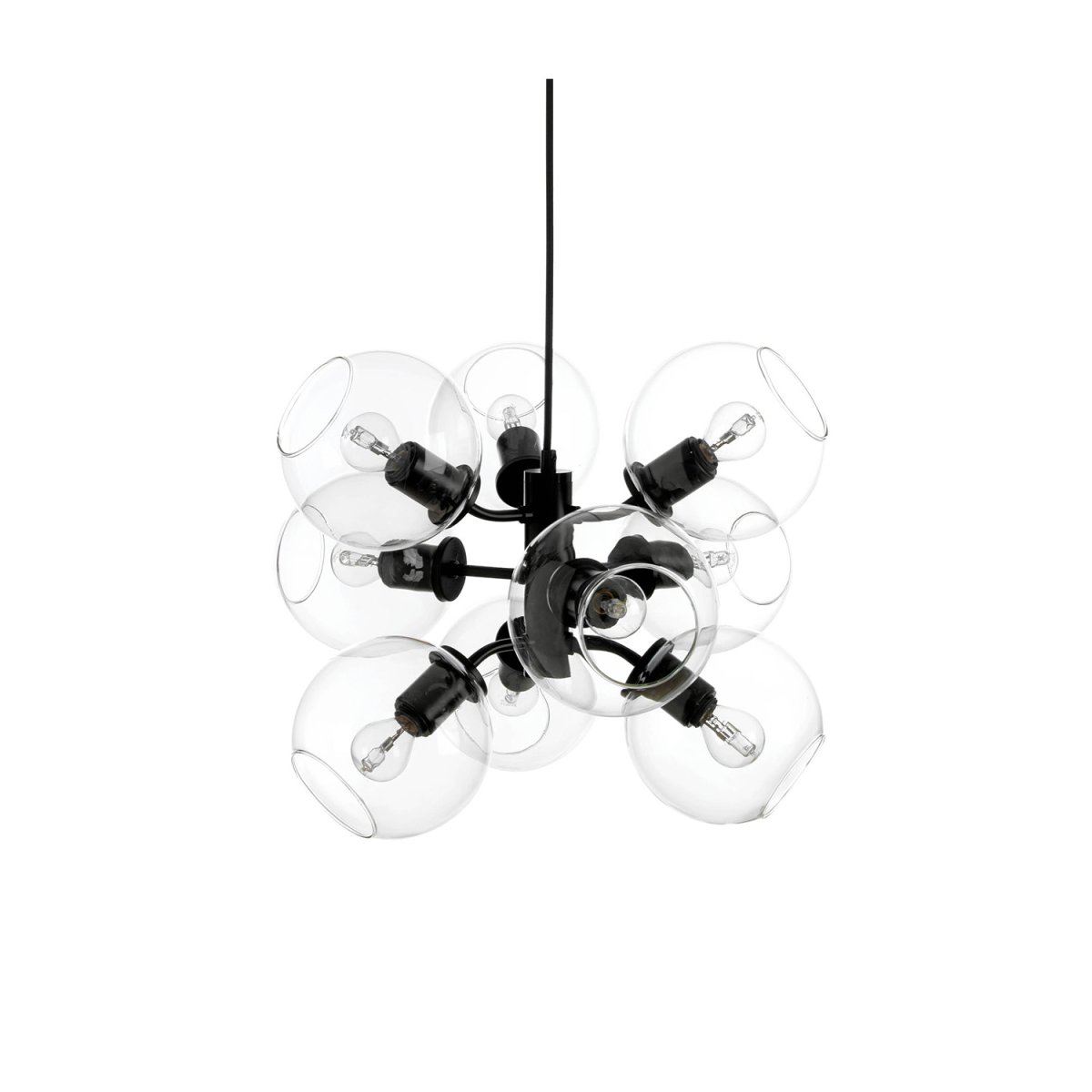 Tage 50 Ø45 Musta kattovalaisin valmistajalta CO Bankeryd - Tage-kattovalaisin, jonka lämmin ja pehmeä hehku, sopii useimpiin koteihin ja sisustustyyleihin.