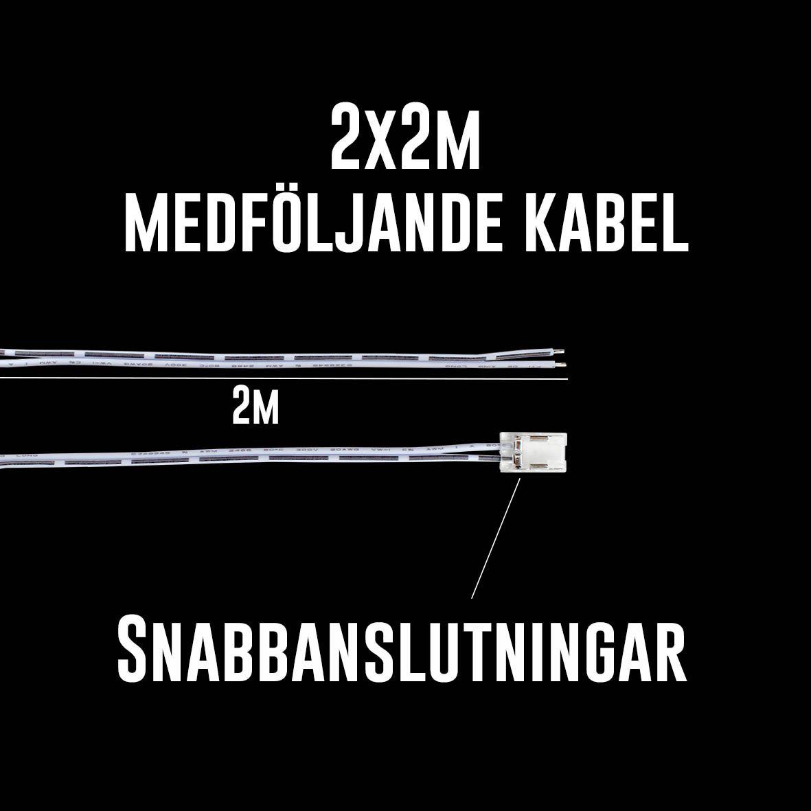 Cobby LED-nauha 12V 3000K 5 m IP44 valmistajalta Designlight - Cobby on joustava ja korkealaatuinen LED-nauha ep&auml;suoraan valaistukseen, ihanteellinen keitti&ouml;n tasoille, kaapeille ja hyllyille, joissa halutaan tasaista ja miellytt&auml;v&auml;&auml; valoa.