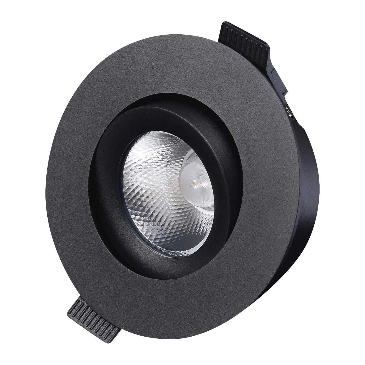 D-007 Downlight 2700K Musta valmistajalta Designlight - D-007 on alasvalojen sarja, jossa on yhdistetty linssi ja heijastin optimaalisen valonjaon/kuvan saavuttamiseksi.