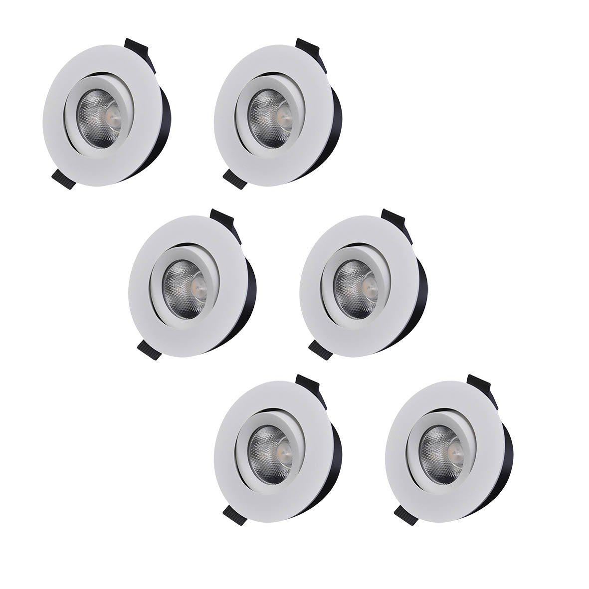 D-007 Downlight 2700K 6 Kpl Valkoinen valmistajalta Designlight - D-007 on alasvalojen sarja, jossa on yhdistetty linssi ja heijastin optimaalisen valonjaon/kuvan saavuttamiseksi.