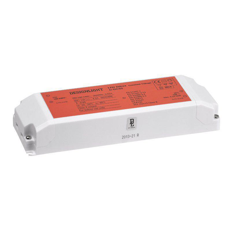 D-DC50 virtalähde 1-50W, ei himmennettävä valmistajalta Designlight - 