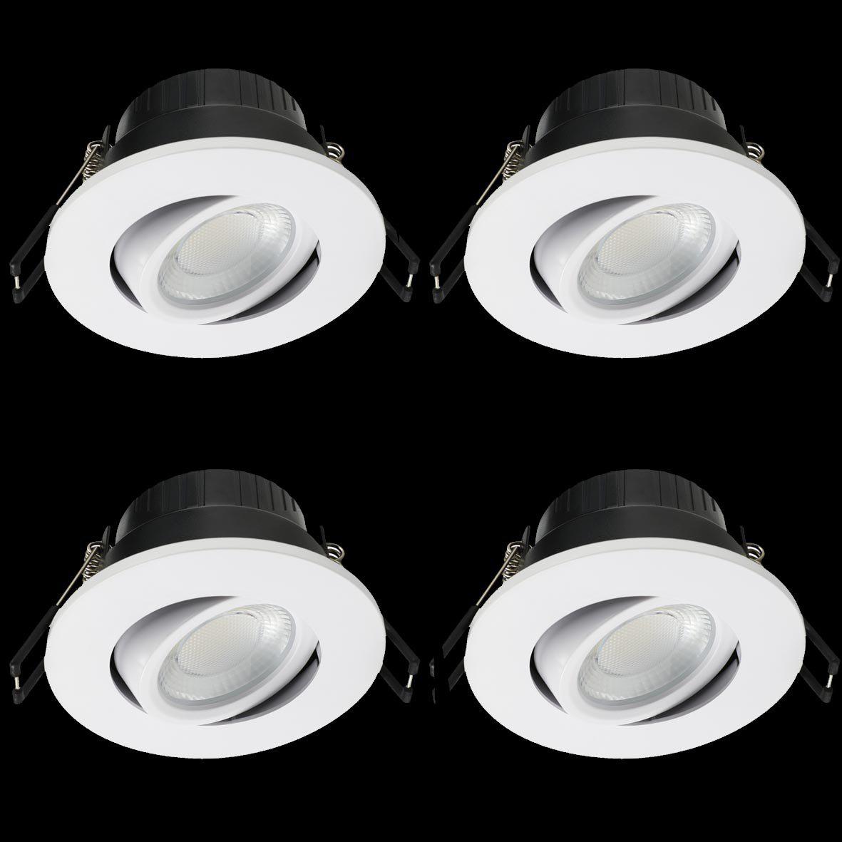 Cheapy 4CCT 4 Kpl Valkoinen valmistajalta Designlight - Cheapy on IP65-luokiteltu, joten se on turvallinen asentaa kylpyhuoneisiin ja muihin kosteisiin tiloihin.