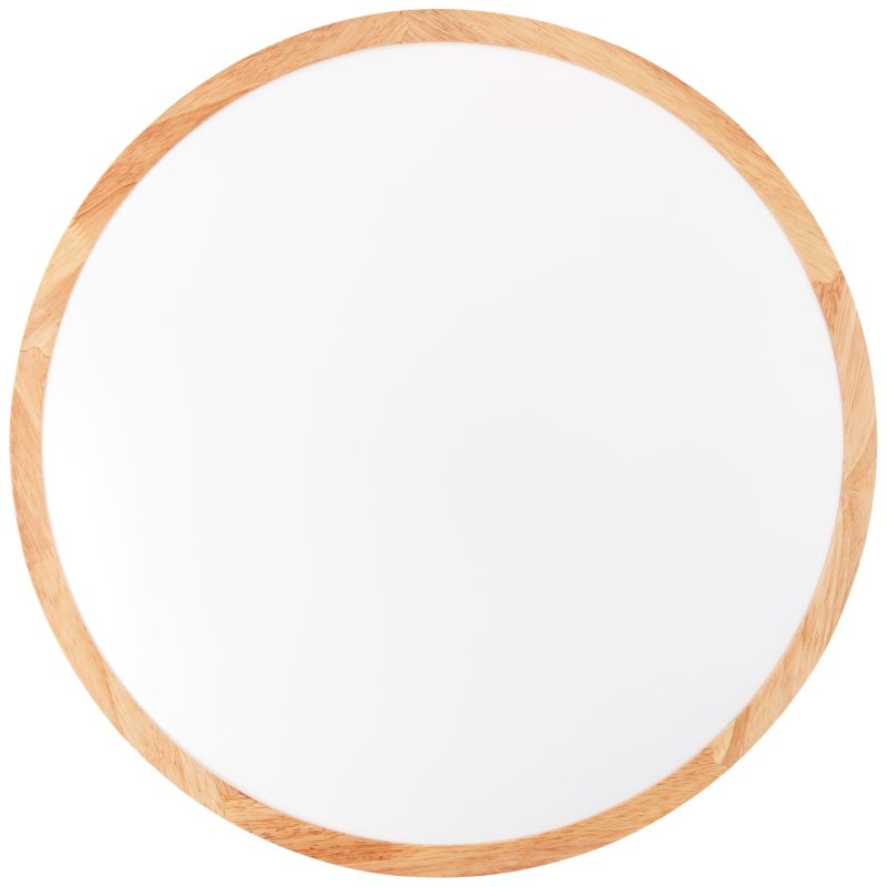 Bario Ø50 Puu plafondi valmistajalta Brilliant - CCT-toiminnon ansiosta voit himmentää värilämpötilaa lämpimästä valkoisesta päivänvalonvalkoiseen valoon, ja valaisin on myös himmennettävä mukana tulevalla kaukosäätimellä, mikä tarjoaa täyden joustavuuden.