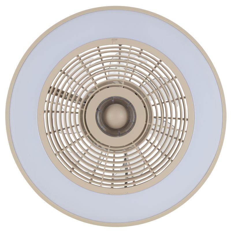 Catania Ø48 Beige valmistajalta Brilliant - Valaisin on my&ouml;s varustettu IC-RGB-tekniikalla, joka luo pehmeit&auml; v&auml;risiirtymi&auml; ja eloisia valotehosteita ainutlaatuisen ja tunnelmallisen tunnelman luomiseksi.