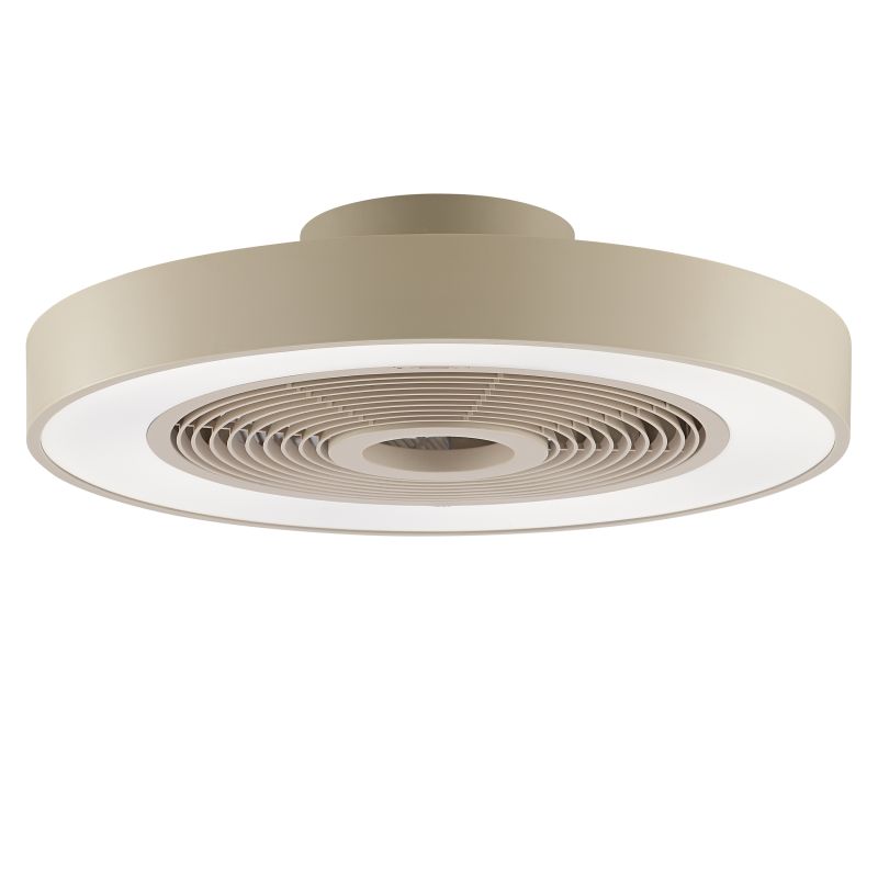 Catania Ø48 Beige valmistajalta Brilliant - Valaisin on my&ouml;s varustettu IC-RGB-tekniikalla, joka luo pehmeit&auml; v&auml;risiirtymi&auml; ja eloisia valotehosteita ainutlaatuisen ja tunnelmallisen tunnelman luomiseksi.