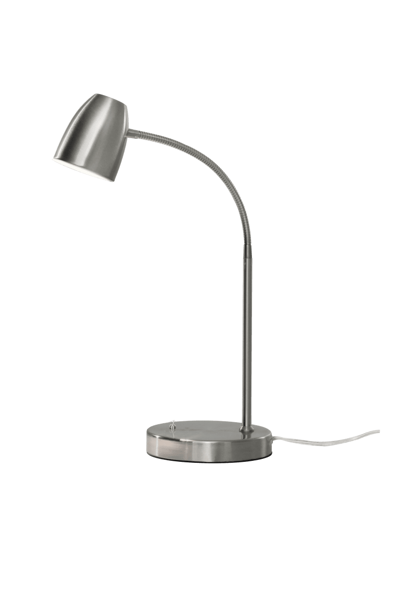 Zoomaa kuva kohteesta Sandnes 44cm Teräs työpöytävalaisin valmistajalta Aneta Lighting - Helposti sijoitettava ja ajaton muotoilu, jossa on käytännöllinen taipuisa varsi, jonka avulla valoa on helppo kohdistaa.