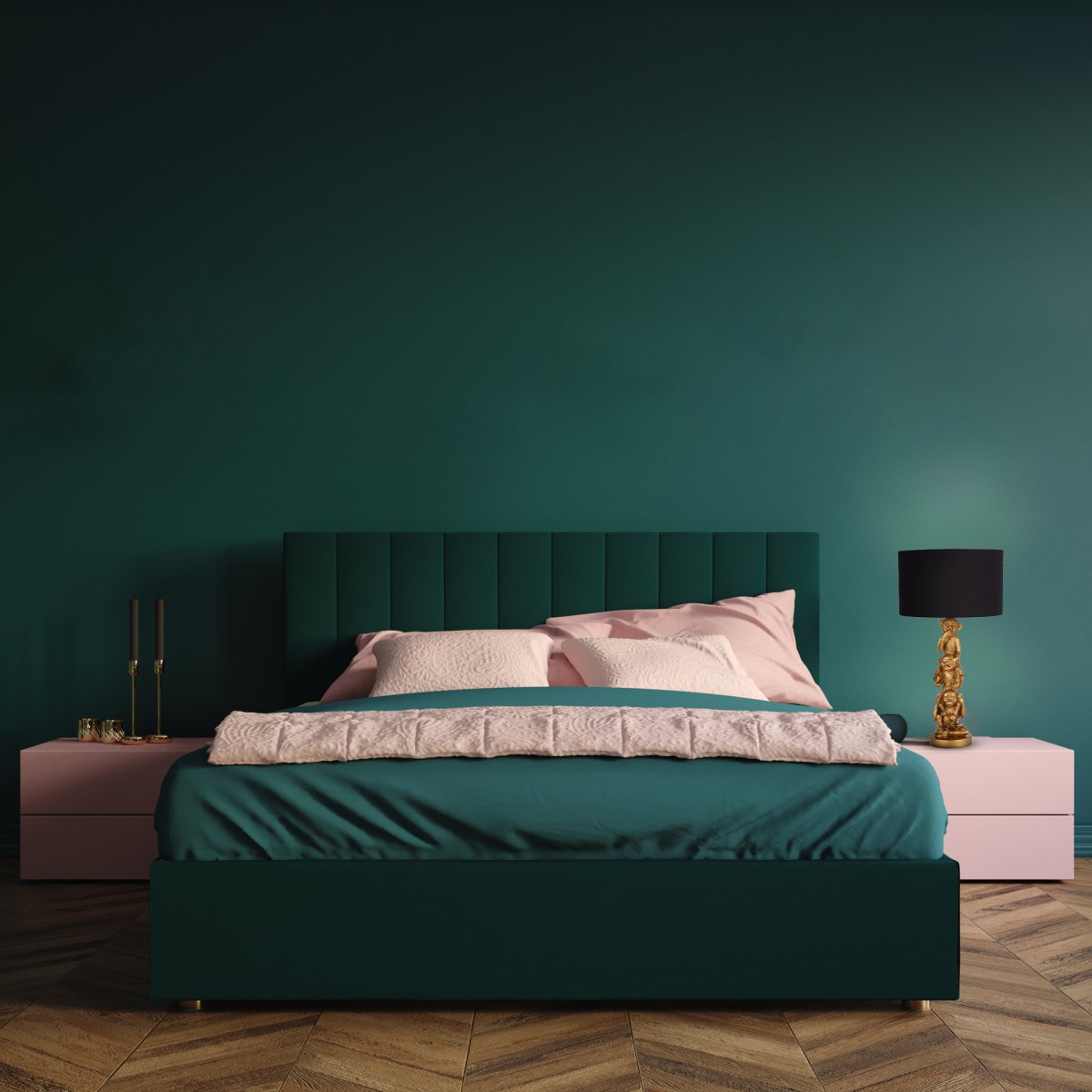 Monkey 40cm Kulta pöytävalaisin valmistajalta Searchlight - H&ouml;j sisustaa viehättävä Wise Monkey -valaisin kultaisena ja mustana.