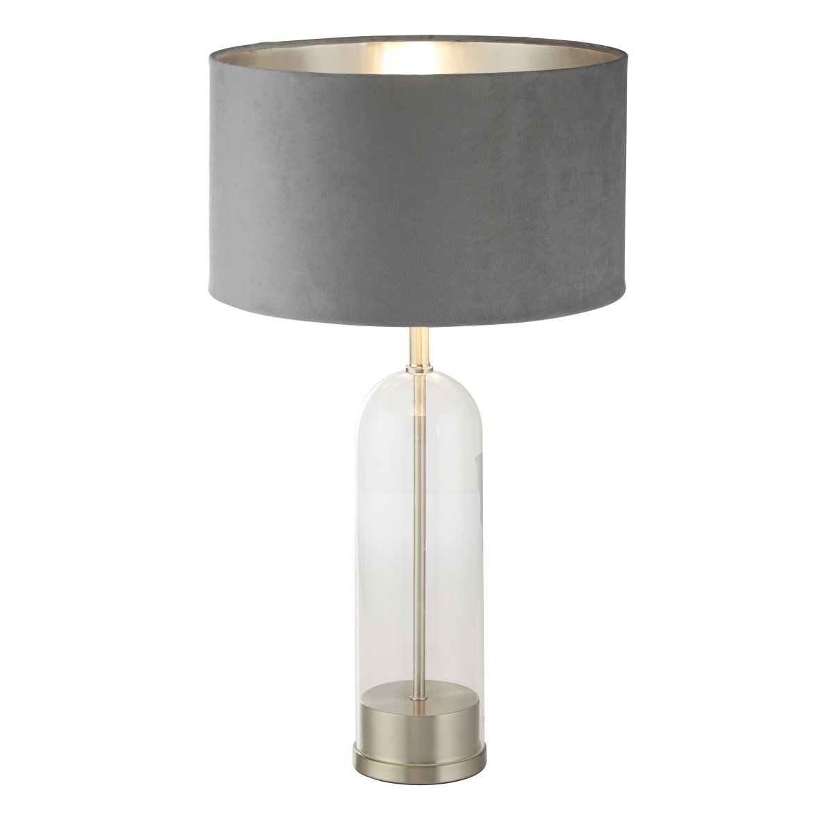 Oxford 44cm Harmaa pöytävalaisin valmistajalta Searchlight - Oxford-p&ouml;yt&auml;valaisin yhdist&auml;&auml; klassisen muotoilun moderniin tyyliin suloisella tavalla.