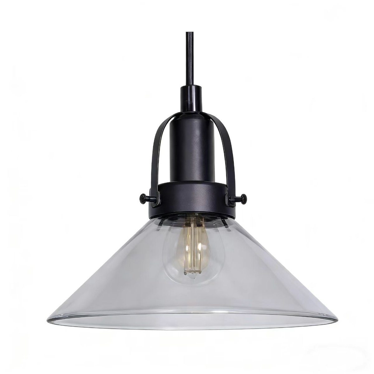 Mäster Ø20 Musta/Savunharmaa ikkunavalaisin valmistajalta Lampan - M&auml;ster-ikkunavalaisin on tyylik&auml;s ja moderni valaisin, joka sopii t&auml;ydellisesti sek&auml; klassisiin ett&auml; moderneihin koteihin.