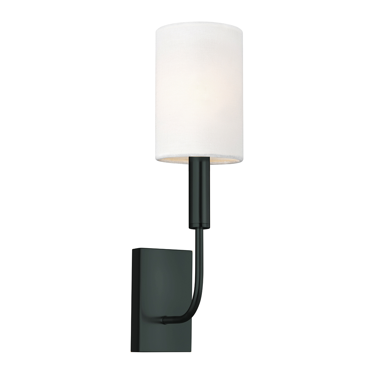 Brianna 36cm Musta seinävalaisin valmistajalta Elstead Lighting - Brianna on koristeellinen sein&auml;valaisin, jossa on ilmava ja minimalistinen muotoilu.