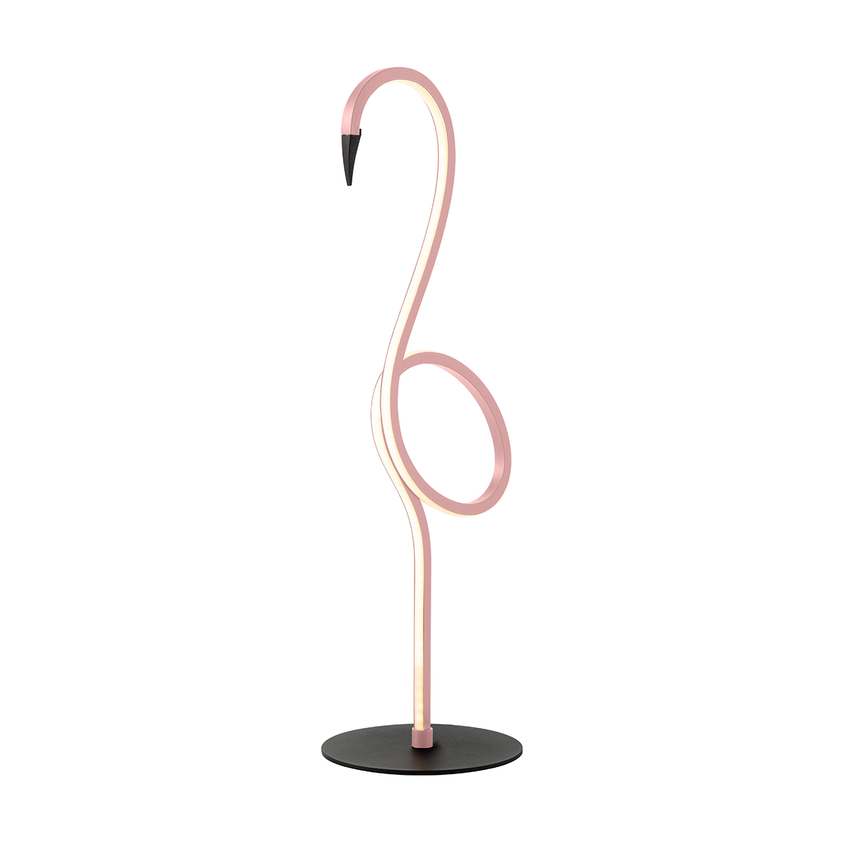 Flamingo 50cm Vaaleanpunainen pöytävalaisin valmistajalta Elstead Lighting - Flamingo &auml;r en konstn&auml;rlig och elegant bordslampa som kombinerar modern design med skulptural estetik.