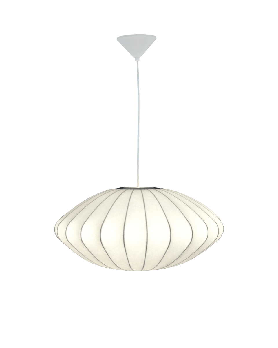 Josefine Ø50 Valkoinen kattovalaisin valmistajalta Aneta Lighting - Josefine-riippuvalaisin on elegantti valaisin, jonka pehme&auml; ja harmoninen muoto antaa huoneelle miellytt&auml;v&auml;n ilmeen.