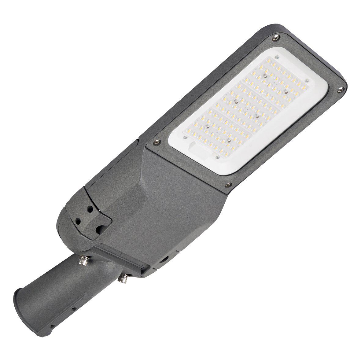 Gaty katuvalaisin 25/50/75W Harmaa valmistajalta Designlight - Se minimoi h&auml;ik&auml;isyn ja luo turvallisen, hyvin valaistun ja kutsuvan ymp&auml;rist&ouml;n ymp&auml;ri vuorokauden.