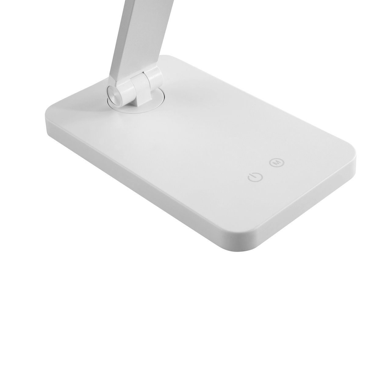 Lomina 38cm Valkoinen työpöytävalaisin valmistajalta Brilliant - Sekä USB-C- että USB-liitäntöjen ansiosta voit helposti ladata ulkoisia laitteita suoraan lampusta, mikä tekee Lominasta käytännöllisen ja tyylikkään ratkaisun moderneille työpöydille.