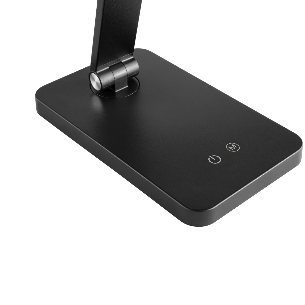 Lomina 38cm Musta työpöytävalaisin valmistajalta Brilliant - Sekä USB-C- että USB-liitäntöjen ansiosta voit helposti ladata ulkoisia laitteita suoraan lampusta, mikä tekee Lominasta käytännöllisen ja tyylikkään ratkaisun moderneille työpöydille.