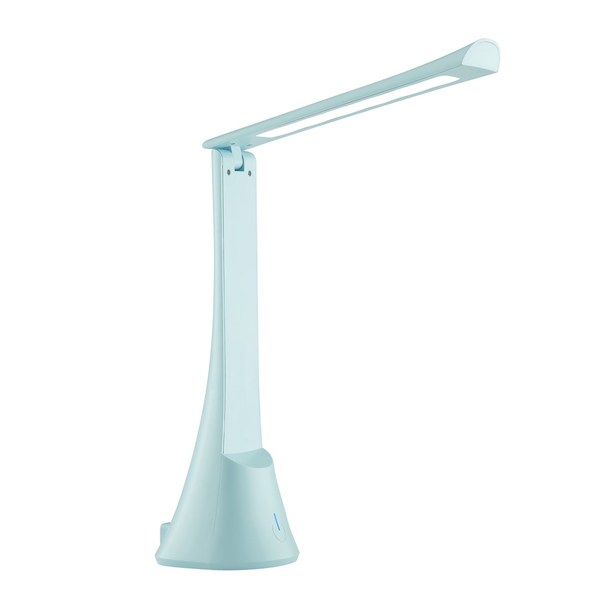 Idana 37cm Sininen lasten valaisin valmistajalta Brilliant - Idana on tyylik&auml;s ja k&auml;yt&auml;nn&ouml;llinen p&ouml;yt&auml;valaisin, joka on valmistettu kest&auml;v&auml;st&auml; muovista ja jossa on kaunis vaaleansininen varjostin.