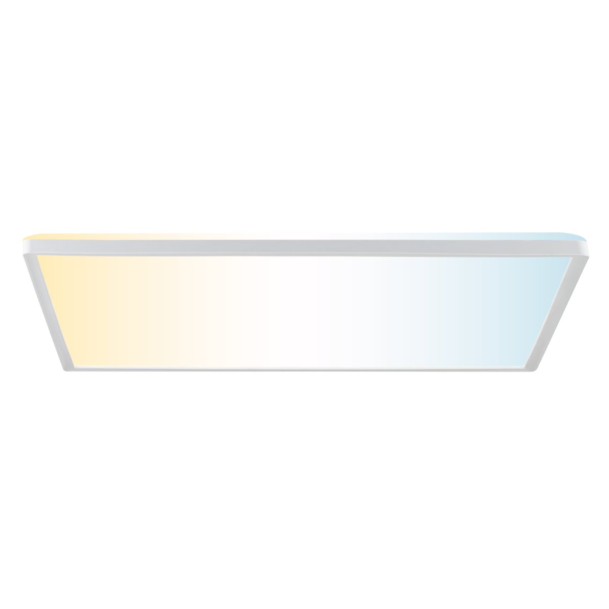 Avola 56cm Valkoinen plafondi valmistajalta Brilliant - Avola on moderni, kokonaan muovista valmistettu kattovalaisin, jonka valkoinen kehys ympäröi tyylikkäästi integroitua LED-paneelia.