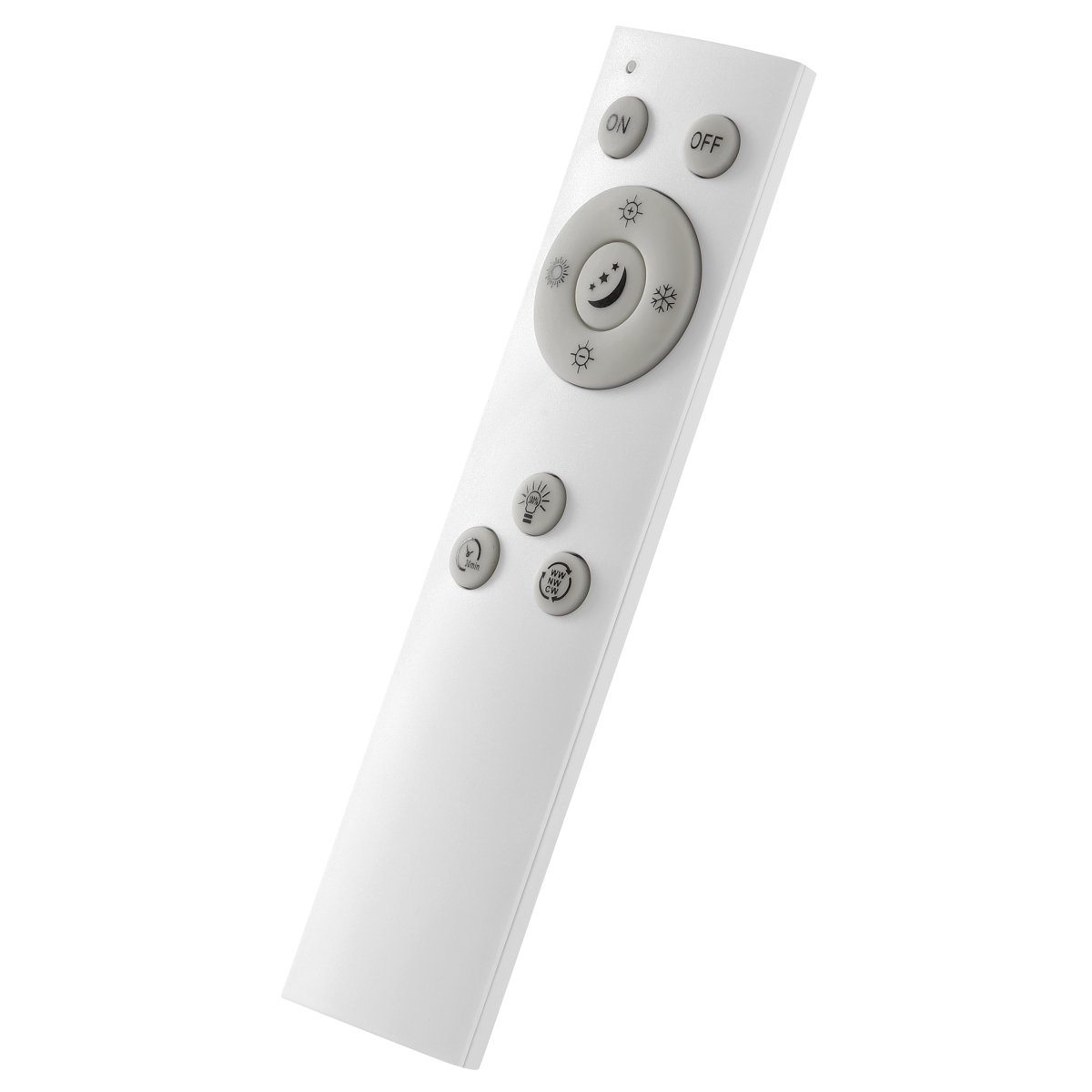 Avola 56cm Valkoinen plafondi valmistajalta Brilliant - Avola on moderni, kokonaan muovista valmistettu kattovalaisin, jonka valkoinen kehys ympäröi tyylikkäästi integroitua LED-paneelia.
