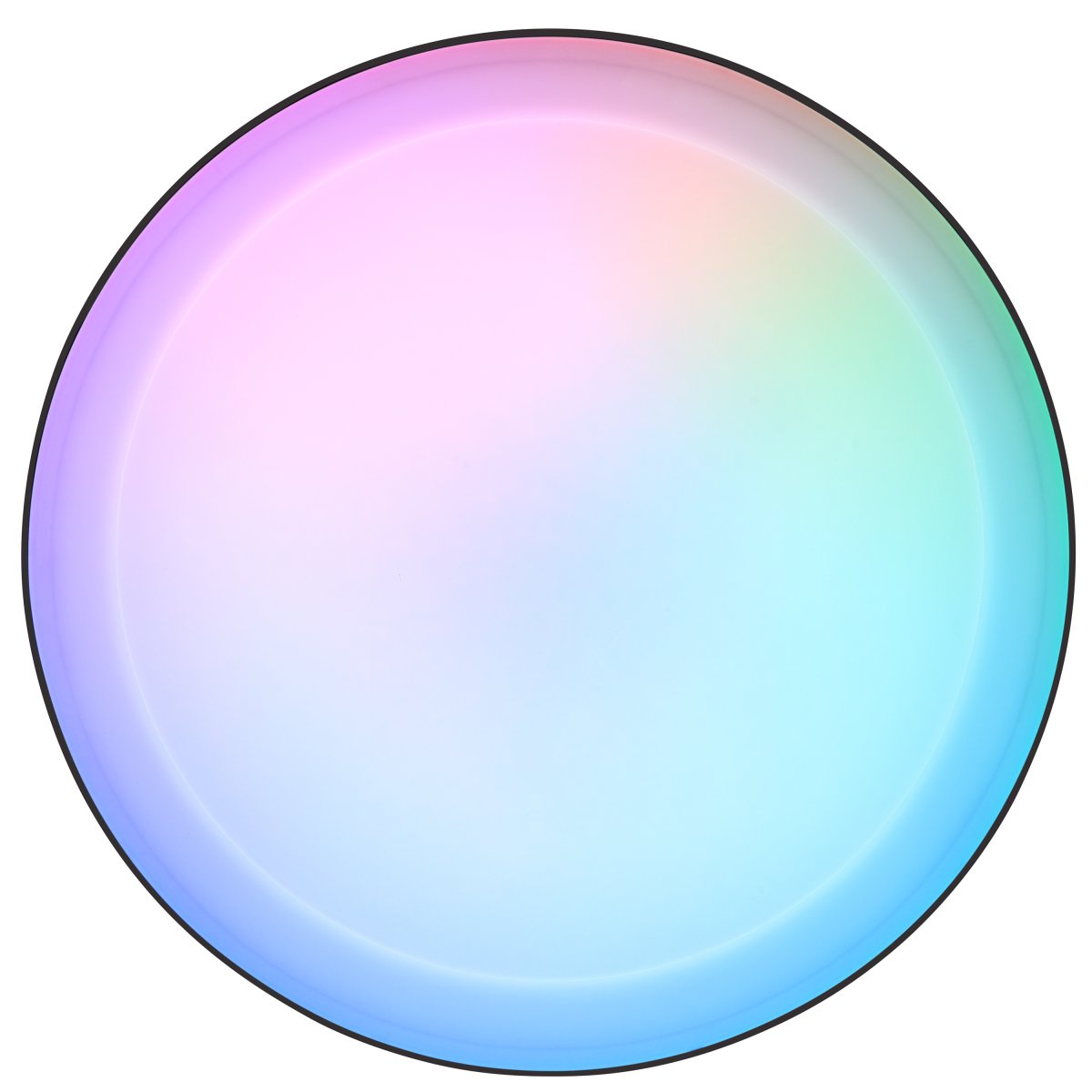 Larios Ø40 Musta plafondi valmistajalta Brilliant - Valaisin on himmennett&auml;v&auml; mukana tulevalla kaukos&auml;&auml;timell&auml;, ja siin&auml; on my&ouml;s v&auml;ril&auml;mp&ouml;tilan s&auml;&auml;t&ouml; - l&auml;mpim&auml;st&auml; valkoisesta viile&auml;&auml;n valkoiseen valoon, jotta se sopii eri tarpeisiin p&auml;iv&auml;n aikana.