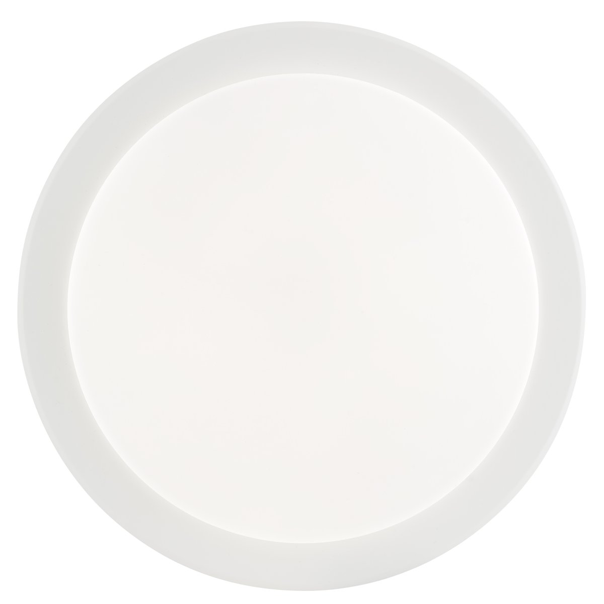 Vittoria Ø33 Valkoinen plafondi valmistajalta Brilliant - Vittoria-plafondi on käytännöllinen ja moderni valaistusratkaisu, joka on valmistettu metallista ja muovista.