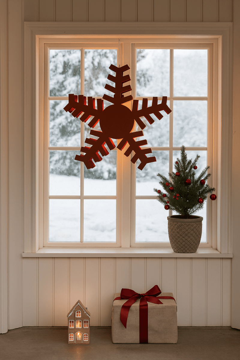 Gleam Ø60 PUNAINEN valmistajalta By Rydéns - Gleam yhdist&auml;&auml; tyylin ja toimivuuden, anna kodillesi t&auml;ydellinen joululoisto t&auml;ll&auml; t&auml;hdell&auml;.