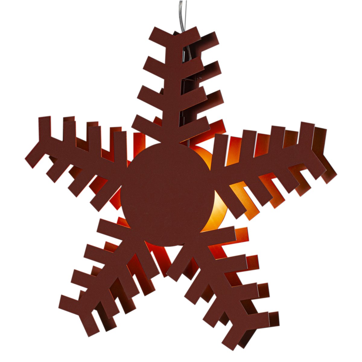 Gleam Ø60 PUNAINEN valmistajalta By Rydéns - Gleam yhdist&auml;&auml; tyylin ja toimivuuden, anna kodillesi t&auml;ydellinen joululoisto t&auml;ll&auml; t&auml;hdell&auml;.