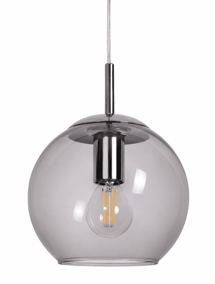  Globi Ø15 Kromi/savu ikkunavalaisin valmistajalta Nordic Lighting - Globi-ikkunavalaisin on tyylik&auml;s ja moderni valaisin, joka antaa huoneelle l&auml;mpim&auml;n ja viihtyis&auml;n tunnelman.