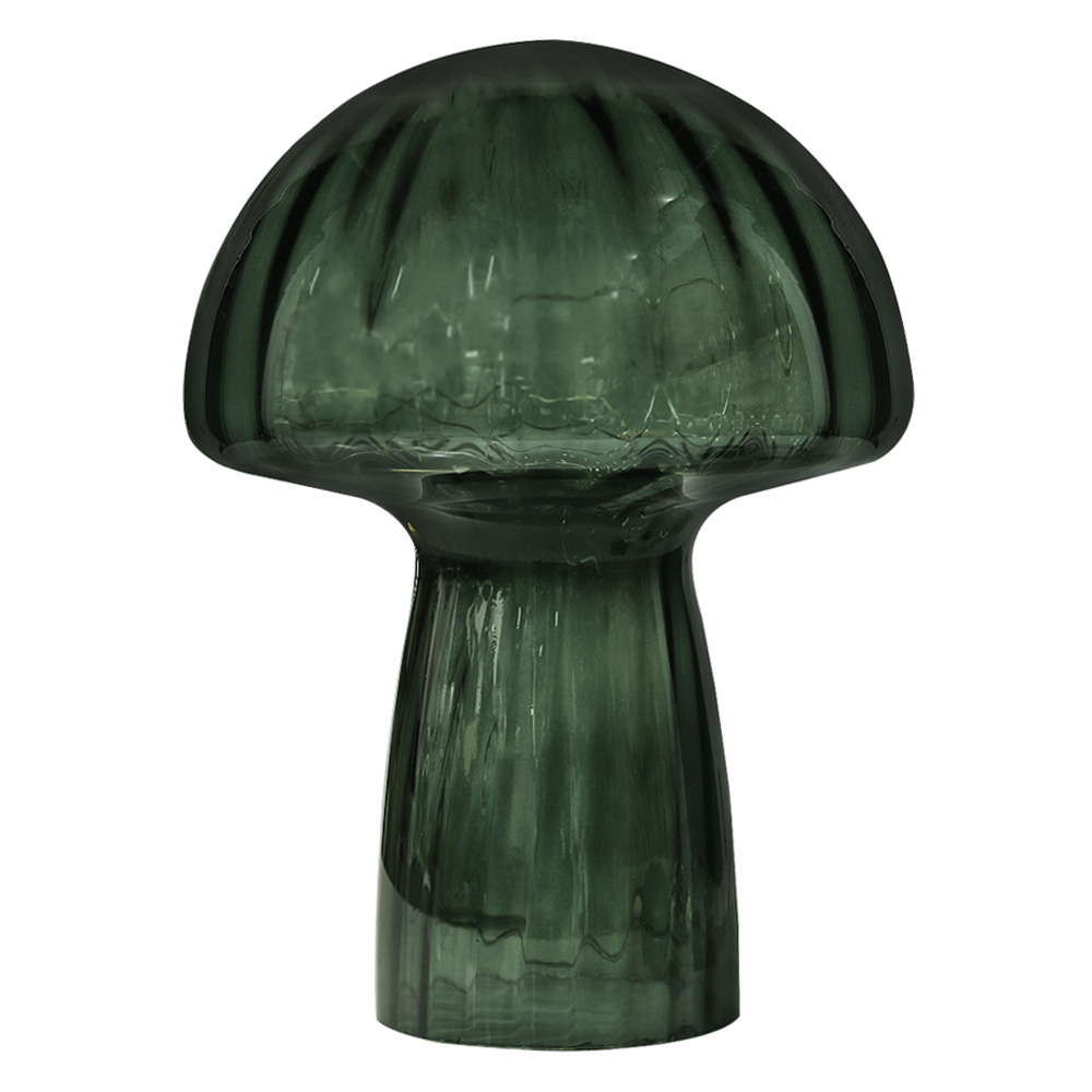 Svamp 23cm Vihreä pöytävalaisin valmistajalta Pixie Design - Lamppu on IP20-luokiteltu ja sopii sis&auml;k&auml;ytt&ouml;&ouml;n, ja mukana tulee adapteri.