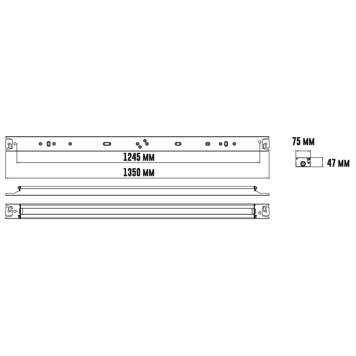 Henry Basic 4000K 135cm Valkoinen valmistajalta Designlight - 35 W 6192 lm &amp; Korvaa T5 2x49 W (6100 lm) tai 2x54 W T5 (6400 lm) &nbsp;44 W 7233 lm &rarr; Korvaa T8 2x58W (7350lm)54W 9273lm &rarr; Korvaa T5 2x80W (8550lm) tai 3x49W (9000lm)63W 10360lm &rarr; Korvaa T8 3x58W (11000lm)Huomaa, ett&auml; yll&auml; oleva arvo on verrattavissa vakiovalikoimaan pituudesta riippumatta.