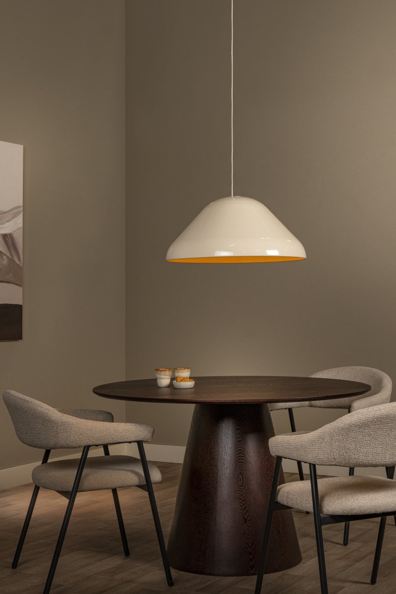 Andres Ø56 Kermanvalkoinen kattovalaisin valmistajalta Lucide - Sijoita se edullisesti ruokap&ouml;yd&auml;n yl&auml;puolelle tai olohuoneeseen, miss&auml; siit&auml; tulee tyylik&auml;s ja ajaton sisustuselementti.