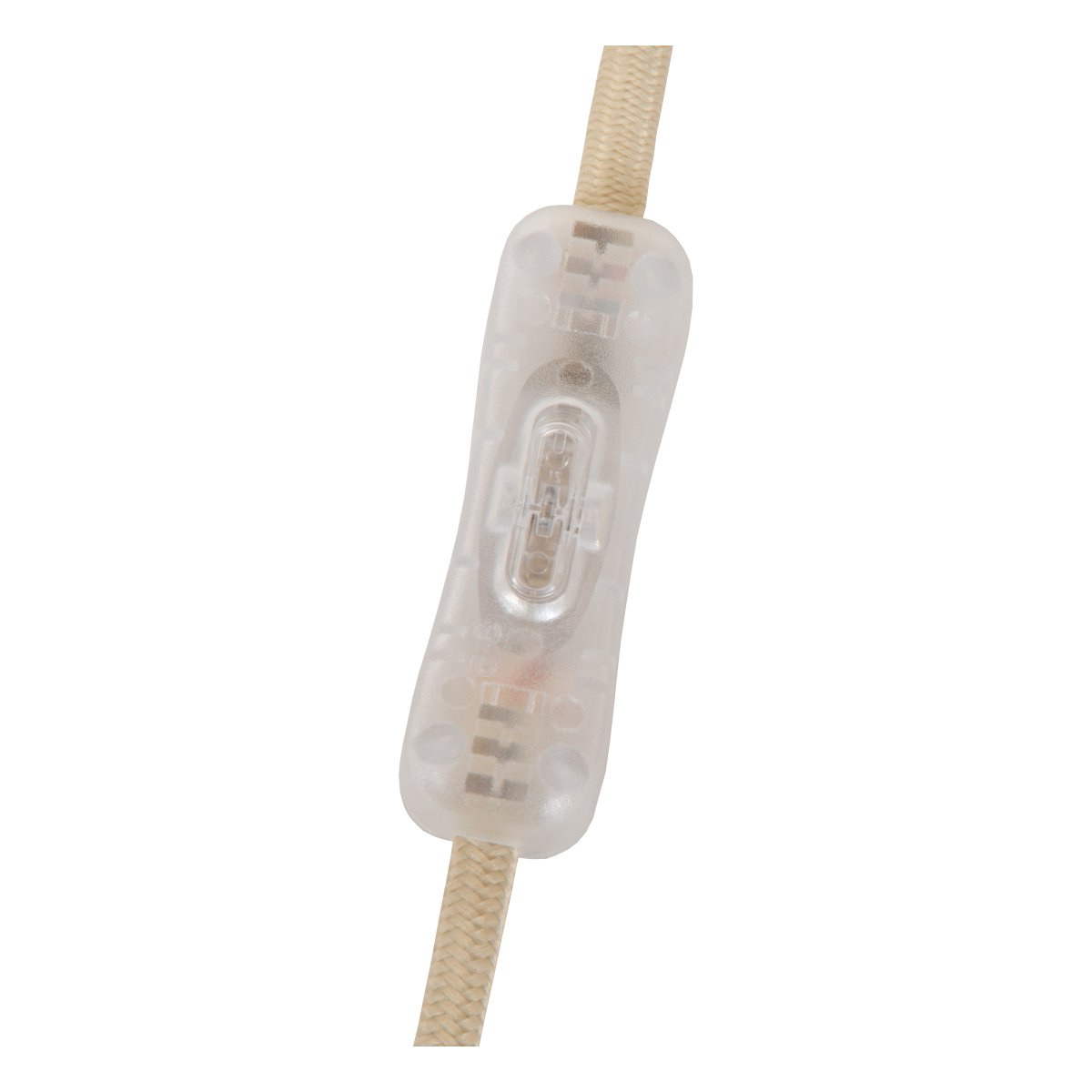 Barone 34cm Kermanvalkoinen pöytävalaisin valmistajalta Lucide - Barone on elegantti metallinen p&ouml;yt&auml;valaisin, jossa on pehme&auml;n kermanv&auml;rinen viimeistely ja tyylikk&auml;&auml;t messingist&auml; tehdyt yksityiskohdat.