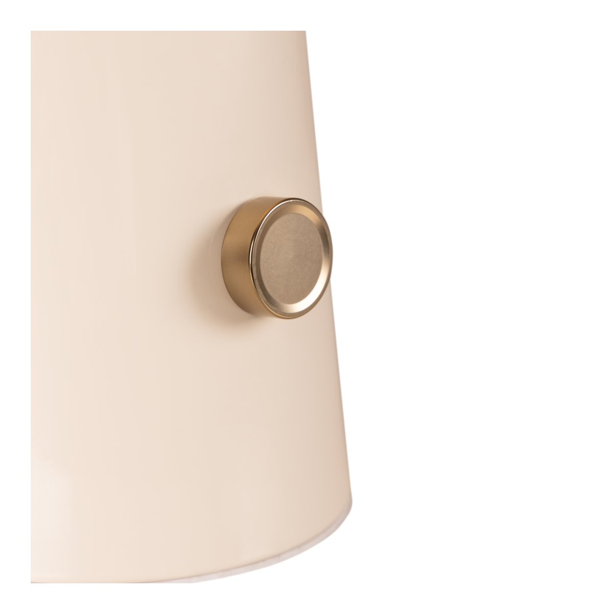 Barone 52cm Kermanvalkoinen pöytävalaisin valmistajalta Lucide - Barone on elegantti metallinen p&ouml;yt&auml;valaisin, jossa on pehme&auml;n kermanv&auml;rinen viimeistely ja tyylikk&auml;&auml;t messingist&auml; tehdyt yksityiskohdat.