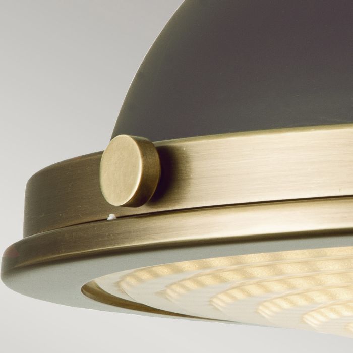 Amelia Ø32 Pronssi/messinki plafondi valmistajalta Elstead Lighting - 