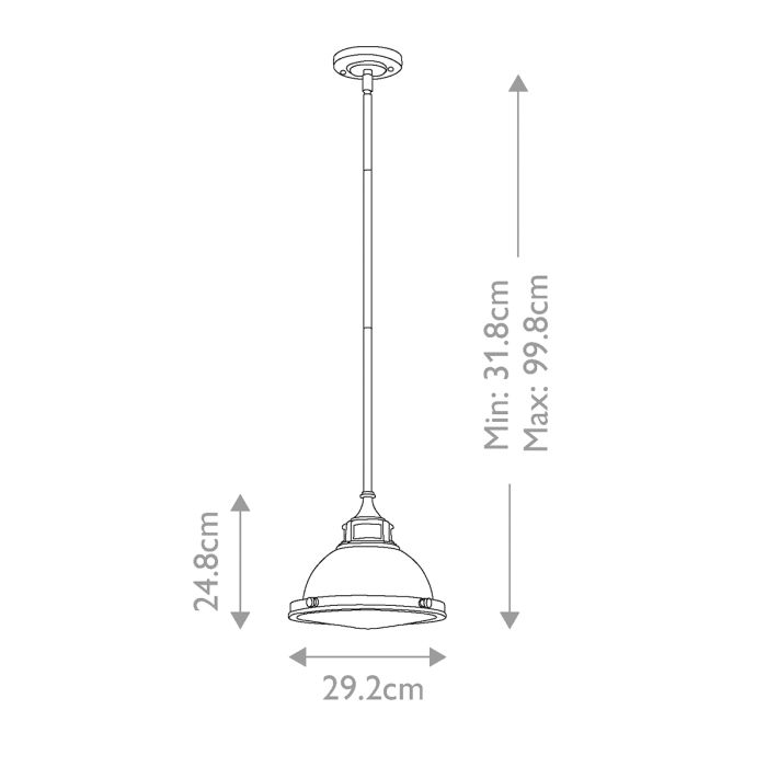 Amelia Ø30 Pronssi/messinki kattovalaisin valmistajalta Elstead Lighting - Kupolen har en etsad prismatisk bottenlins, och denna helmetalliska versionen i brons och m&auml;ssingdetaljer har en autentisk vintagelook.