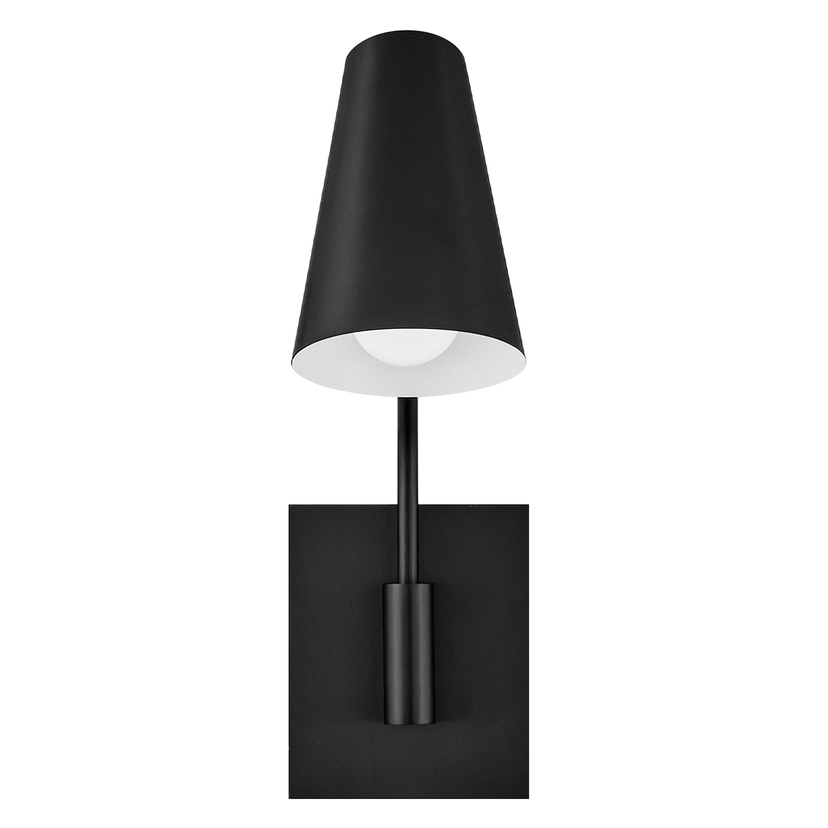 Bray 42cm Musta lukulamppu valmistajalta Elstead Lighting - Brayssa on my&ouml;s huomaamattomasti integroitu virtakytkin, jolla lampun voi helposti kytke&auml; p&auml;&auml;lle ja pois suoraan valaisimesta.