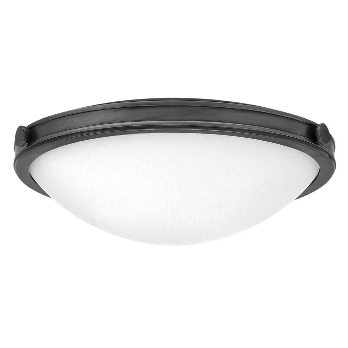 Collier Ø48 Musta plafondi valmistajalta Elstead Lighting - Valaisimen yksityiskohdat, kuten nupit, saranat ja musta runko, luovat hienostuneen ilmeen, joka tuntuu sek&auml; modernilta ett&auml; ajattomalta.