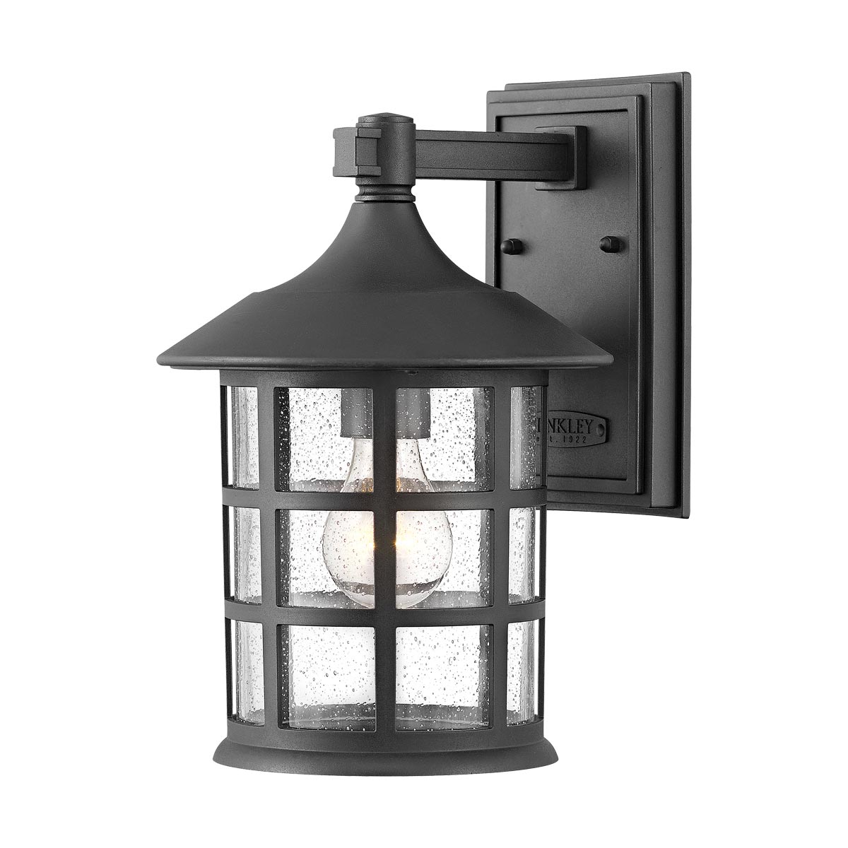 Freeport 30cm Musta ulkovalo valmistajalta Elstead Lighting - IP44-luokituksensa ansiosta Freeport on suojattu sateelta ja kosteudelta, joten se sopii erinomaisesti sisäänkäyntiin, julkisivuihin ja patioihin.