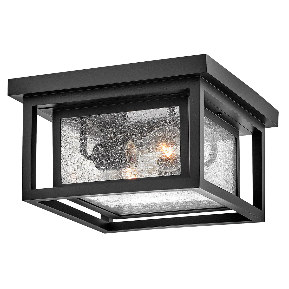 Republic 28cm Musta valmistajalta Elstead Lighting - Valaisin on valmistettu mustasta, s&auml;&auml;nkest&auml;v&auml;st&auml; komposiittimateriaalista ja k&auml;sitelty haalistumisen, ruosteen ja korroosion est&auml;miseksi.