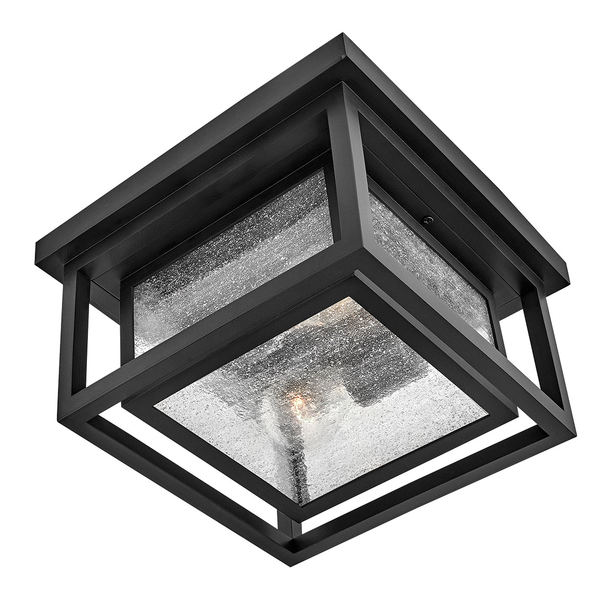 Republic 28cm Musta valmistajalta Elstead Lighting - Valaisin on valmistettu mustasta, s&auml;&auml;nkest&auml;v&auml;st&auml; komposiittimateriaalista ja k&auml;sitelty haalistumisen, ruosteen ja korroosion est&auml;miseksi.