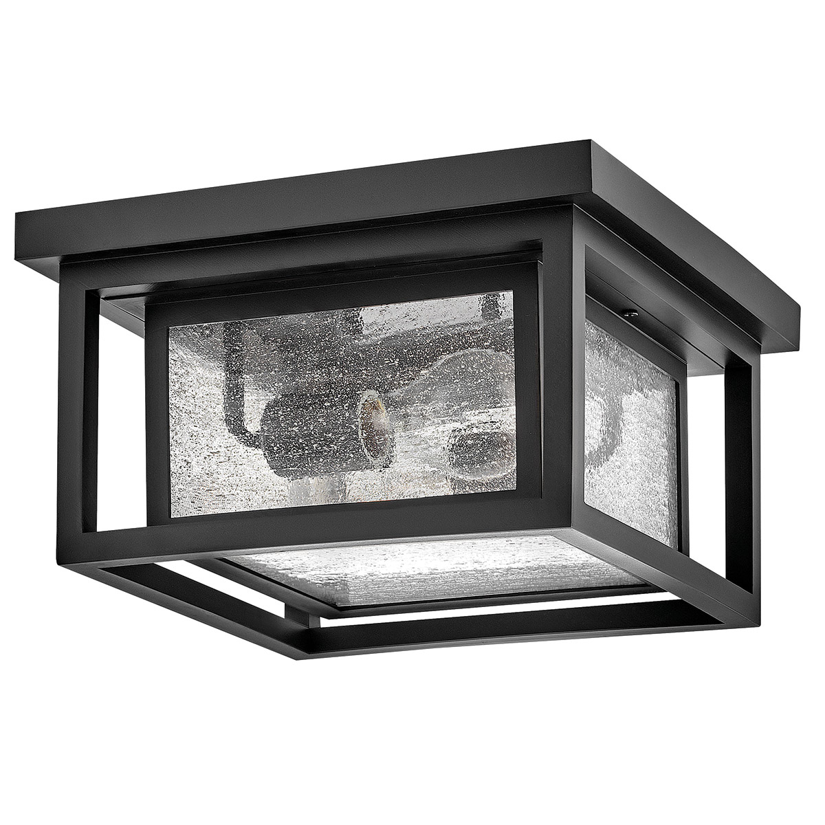 Republic 28cm Musta valmistajalta Elstead Lighting - Valaisin on valmistettu mustasta, s&auml;&auml;nkest&auml;v&auml;st&auml; komposiittimateriaalista ja k&auml;sitelty haalistumisen, ruosteen ja korroosion est&auml;miseksi.