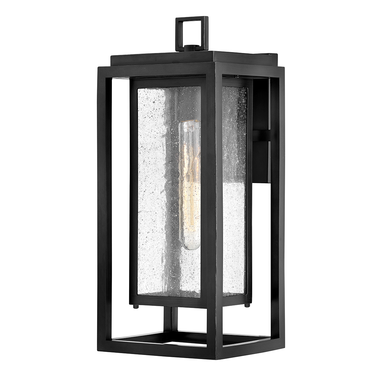 Republic 40cm Musta ulkovalo valmistajalta Elstead Lighting - Republic on koristeellinen julkisivuvalaisin, jossa on moderni muotoilu ja tehokas kaksoiskehys.