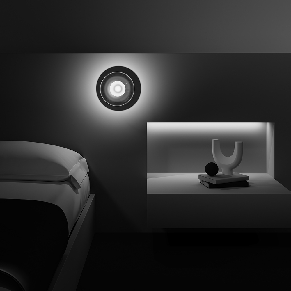 Basic form Ø20 Kulta seinävalaisin valmistajalta Maytoni - Pyöreällä, kirkkaalla lasikuvulla ja kultaisella pohjalla varustettu valaisin tarjoaa pehmeän ja lämpimän valon, joka luo kutsuvan tunnelman.